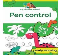 Creative Kids Studio My Dinosaur School Pen Control Age 3-5: Fun dinosaur tracing Creative Kids Studio Multicolor