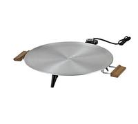 Creative Kitchen Lefse Set Bethany Heritage Griddle 1450 W 16 in. Dia. Satin Finish, Wood Handles