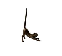 Creative Kitchen Rolls Holders, Yoga Cat Decorative Paper Towel Holder, Cat Maid Kitchen Roll Holders Standing, Cast Iron Paper Towel Stand Antiqued Cast Iron Storage For Kitchen Bathroom