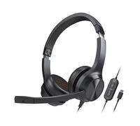 Creative Labs Chat USB Headset Wired Head-band Office/Call center USB Type-C Black