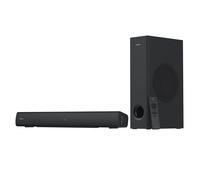 CREATIVE Stage V2 2.1 Soundbar with Subwoofer, Clear Dialog and Surround by Sound Blaster, Bluetooth 5.0, TV ARC, Optical, and USB Audio, Wall Mountable, Adjustable Bass and Treble, for TV