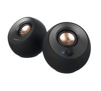 CREATIVE Pebble V2 - Minimalistic 2.0 USB-C Powered Desktop Speakers, 3.5 mm AUX
