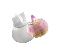 Creative Large Silicone Planter Mold Resin for Jewelry Storage Jar Lotuses Flower Holder Crafting Handcraft Enthusiast Tool