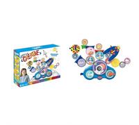 Creative Learning Building Blocks, Building Blocks Toy for Kids, Improve Hand-Eye Coordination, Learning Electric Gears, Understand Energy Transfer, Cultivate Concentration