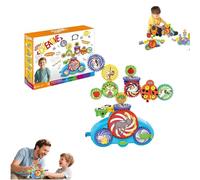 Creative Learning Building Blocks, Serafil Building Blocks, Learning Electric Gears, Understand Energy Transfer, Cultivate Concentration, Boost Logical Thinking/Creativity, Educational Construction