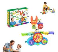 Creative Learning Building Blocks, Serafil Building Blocks, Learning Electric Gears, Understand Energy Transfer, Cultivate Concentration, Boost Logical Thinking/Creativity, Educational Construction