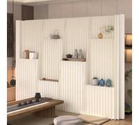 Creative Lightweight, Portable Room Divider for Office Décor, Soft Deformable Wall Panels, Thick Design (500 x 43 x 190 cm) - Ideal for Indoor Use