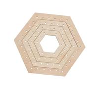 Creative Loom Set for DIY Weaving Projects And Tapestry Crafting, Hexagonal 4pcs Set