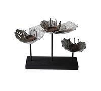 Creative Lotus Leaf Candle Holder - Wrought Iron Metal Candlestick Stand for Home Decor & Wedding Decoration - Elegant Decorative Candlesticks for Stylish Interiors