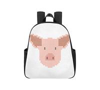Creative Lovely Animal Big Head Teacher Backpack 12.40x5.12x14.17inch Backpacks for Teens Multipurpose Casual Work Backpack Business Travel School,Office