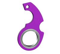 Creative Luminous Keychain Spinner Stress Toy Keychain Metal Toy Kid Fingertip Spinning Keyring Relieve Anxiety Party Gift