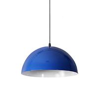 Creative Macaron-Colored Metal Semi-Circular Pendant Lamp with E27 Base Stylish Single-Head Ceiling Light Fixture for Unique Home Decor and Modern Interiors.