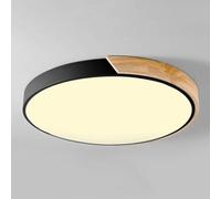 Creative Macaroon LED Ceiling Flush Lights Three-Tone Light Industrial Panel Lamp Colorful Elegant Ceiling Lighting Fixtures Eye Protection Energy Saving Ceiling Light For Dining Room Study (Dark 11.