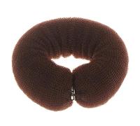 Creative Magic Roll Tool Hair Ring, Fashion Hair Bun Maker Donut, DIY Hair Foam Ring Shaper Snap, Hair Styling Tool for Women Ponytail Holder (Brown)