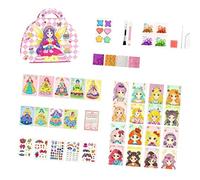 Creative Makeup Project Kits Toy with Sparkling Stickers for Little Artists Birthday Party Gathering Activity Toy Holiday Party Gathering Entertainment Makeup