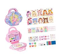Creative Makeup Project Kits Toy with Sparkling Stickers for Little Artists Birthday Party Gathering Activity Toy Holiday Party Gathering Entertainment Makeup