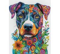 Creative Mandala Dogs: 500 Pages Coloring Book for Stress Relief and Joy.: Giant art therapy: 500 pages of relaxing dog mandala coloring.
