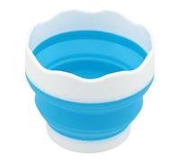Creative Mark Collapsible Paint Brush Water Cup 10oz Capacity - Durable & Leak-Proof, Space-Saving Design, Ideal for Artists, Travel, Plein Air Painting, Mural Painters, Studio Use