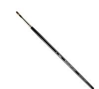 Creative Mark HAMBURG Premier Professional Artist Lacquered Long Handle Synthetic Blend Paint Brush Handmade In Germany [Filbert - Size 4]