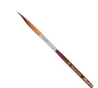 Creative Mark Mimik Kolinsky Watercolor Brush - 1/4" Sword Liner - Short Handle Synthetic Paint Brush - Handmade in Germany - Synthetic Sable Paint Brushes for Professional Artists - Animal-Friendly