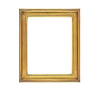Creative Mark Plein Air Museum Collection Nouveau Picture Frame Solid Wood Composition Hand-Leafed Museum Quality Closed Corner - Gold 9x12