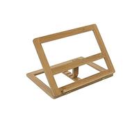 Creative Mark Tao Bamboo Painting Desk Easel and Drawing Stand - Durable Design with Adjustable Angles Lightweight Art Easel for Drawing and Painting - Natural Finish- Ideal for Artist