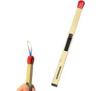 Creative Matchstick Lighters,Open Flame Lighters,Refillable Butane Lighters,Men's,Women's,BBQ,Warmer,Camping Gifts