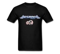 Creative Men's The Binding of Isaac Rebirth T-Shirts Black