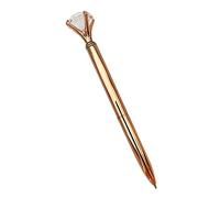 Creative Metal Ballpoint Pen Unique Large Crystal Decorative Business Sign Pen Business Sign Pen Refill Perfect for Wedding Outdoor