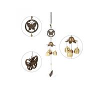 Creative Metal Butterfly Decor Wind Chimes Church Outdoor Bells Hanging Garden Decorations