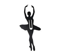 Creative Metal with Black Dancer Design, C | Dancer-Shaped Outline, Page-Marking Structure, Decorative Book Accent for Everyday Reading and Creative Giving
