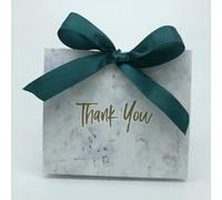 Creative Mini Grey Marble Gift Bag Box for Party Baby Shower Paper Chocolate Boxes Package/Wedding Favours candy Boxes