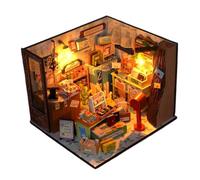 Creative Mini House Kit Tiny Craft Building Toy For Apartment And Desk