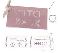 Creative Mini Sewing Book - Elevate Your Skills, DIY Stitch Cards Set for Beginners & Enthusiasts