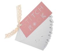 Creative Mini Sewing Book with Card Style Design for Embroidery Beginners and Experienced Sewers, Compact and Portable Paper Craft Kit on The Go Sewing Projects