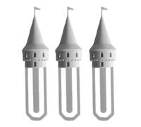 Creative Miniature Castles Tower Bookmarks 3D Print Theme, White