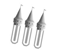 Creative Miniature Castles Tower Bookmarks Elegant Design, White