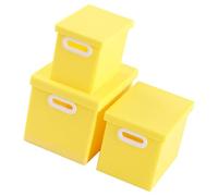 Creative Miniature Desk Storage Container Box for 1/12 Scale Doll House Decoration Offices Scene Arrangement Furniture Doll House Furniture