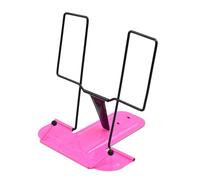 Creative Minimalist Reading Stand, Minimalist Bookshelf with Adjustable Metal Stand, Foldable Accountant, Lightweight for Office, Kitchen, School, Textbook, Recipe, Journal,1