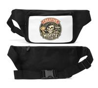 Creative Misfits Artistic Expression Club Unisex Waist Bag Black