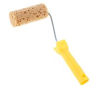 Creative Modeling Sponge Roller Brush 4/6'' Artistic Pattern Art Wall Decoration Texture Tool for Painting Color Texture Pattern Paint Paint Tool Roller Brush Ornament with Handle for Home Wall