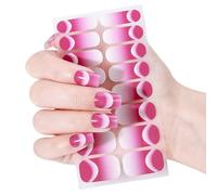 Creative Nails Wraps Without Lamp Needed Bright Colors Safe Stickers Manicure for Worker and Beauty Lover Party Wraps