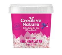 Creative Nature Himalayan Fine Salt 300g | Pink Himalayan Crystal Salt | Sea Salt | Ideal for Cooking | Table Salt | Organic Rock Salt | Rich in Essential Minerals
