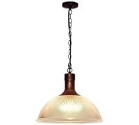 Creative Nordic Industrial Home Lighting Bar Restaurant Living Room Bedroom Simple Striped Pot Cover Glass Chandelier Country Style Restaurant Bar Office Ceiling Chandelier E27
