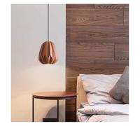 Creative Nordic LED Pendant Light - Stylish Chaner for Dining Room, Kitchen, Bedroom & Bedside Decor - Modern Hanging Lamp for Home Lighting (Orange Warm white)