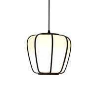 Creative Nostalgic Pendant Light Vintage Natural Bamboo Weaving E27 Handmade Rattan Wicker Hanging Lamp Minimalist Pendant Lamp for Restaurant Bar Hotel Bedroom Living Room