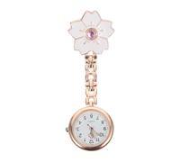 Creative Nurse Pocket Watch Hanging Medical Fob Watch Lightweight Stylish White Pocketwatch for Nurses Doctors Women
