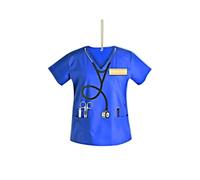 Creative Nurse Uniform Acrylic Car Charm Pendant Fashion Hanging Decoration Unique Vehicle Home Decor Acrylic Key Chain, フリーサイズ
