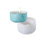 Creative Ornament Moulds Silicone Craft Mold Christmas Theme Resin Art Molds Silicone Jewelry Box Mold for Candlestick Flexible Molds