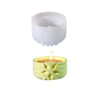 Creative Ornament Moulds Silicone Craft Mold Christmas Theme Resin Art Molds Silicone Jewelry Box Mold for Candlestick Flexible Molds